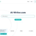 AI-WRITER.com | The only AI Text Generator built to be trusted.