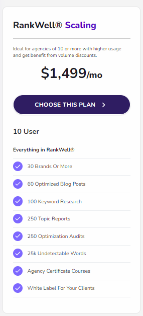 Contentatscale.ai Scaling Pricing